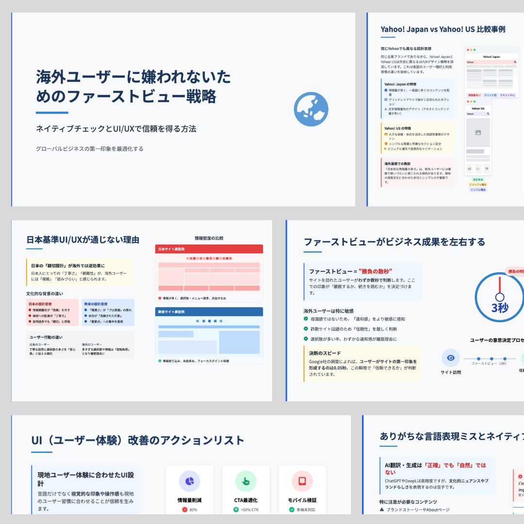 海外ユーザーに嫌われないためのファーストビュー戦略の資料ダウンロード用アイキャッチ