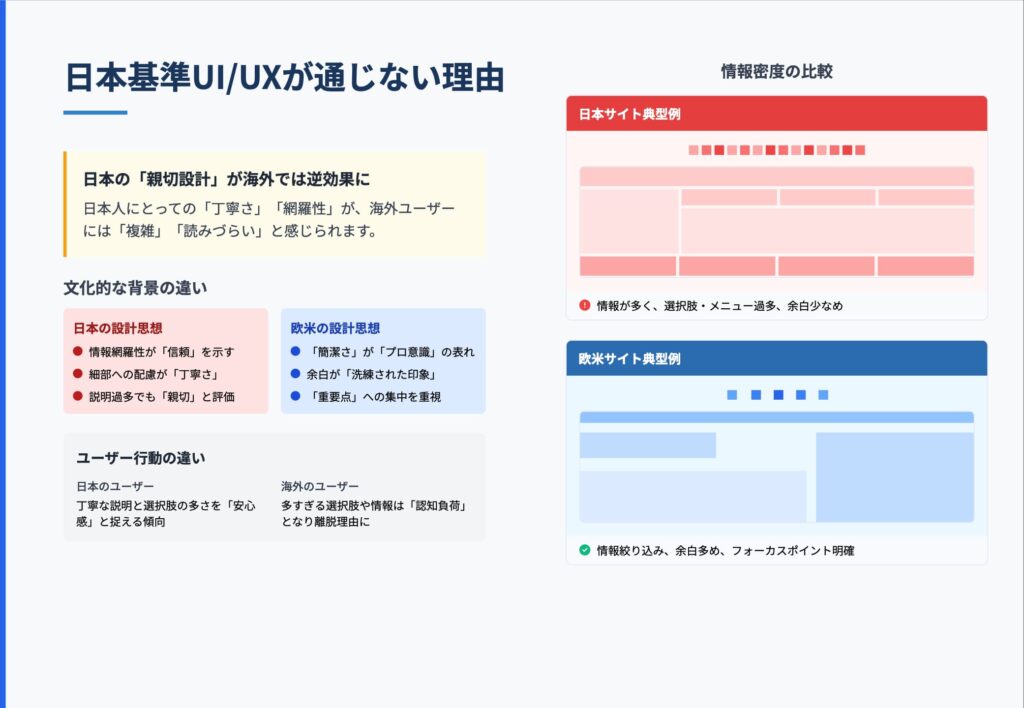 日本サイトvs欧米サイト